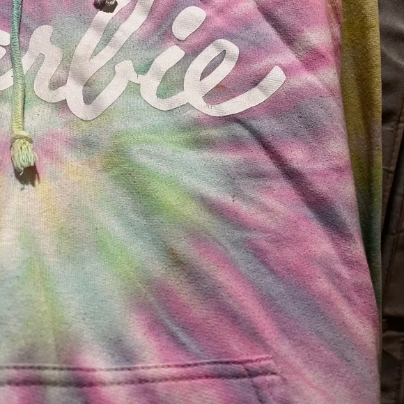 Barbie tie dye sweatshirt with hoodie - Picture 14 of 16